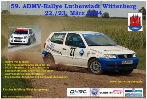 59. ADMV Rallye Lutherstadt Wittenberg 23.03.2024